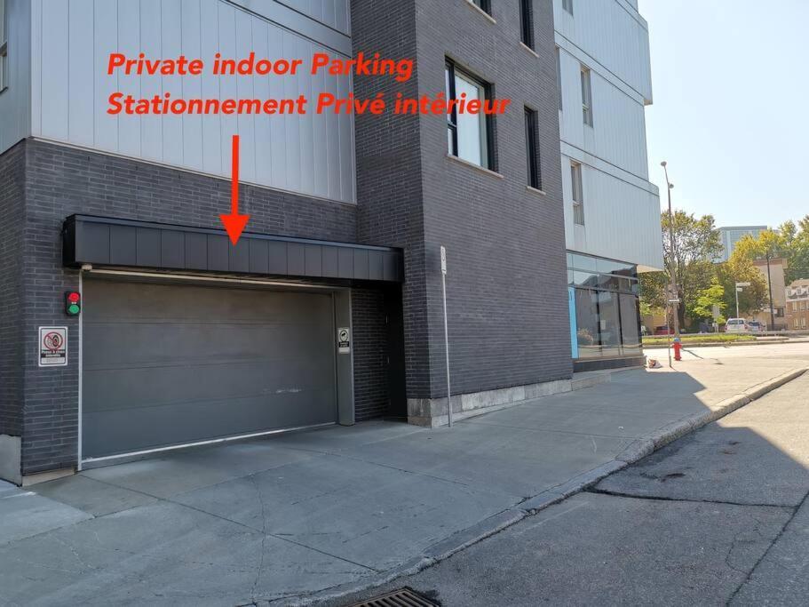Penthouse With Free Indoor Parking Downtown Apartment Quebec City Luaran gambar