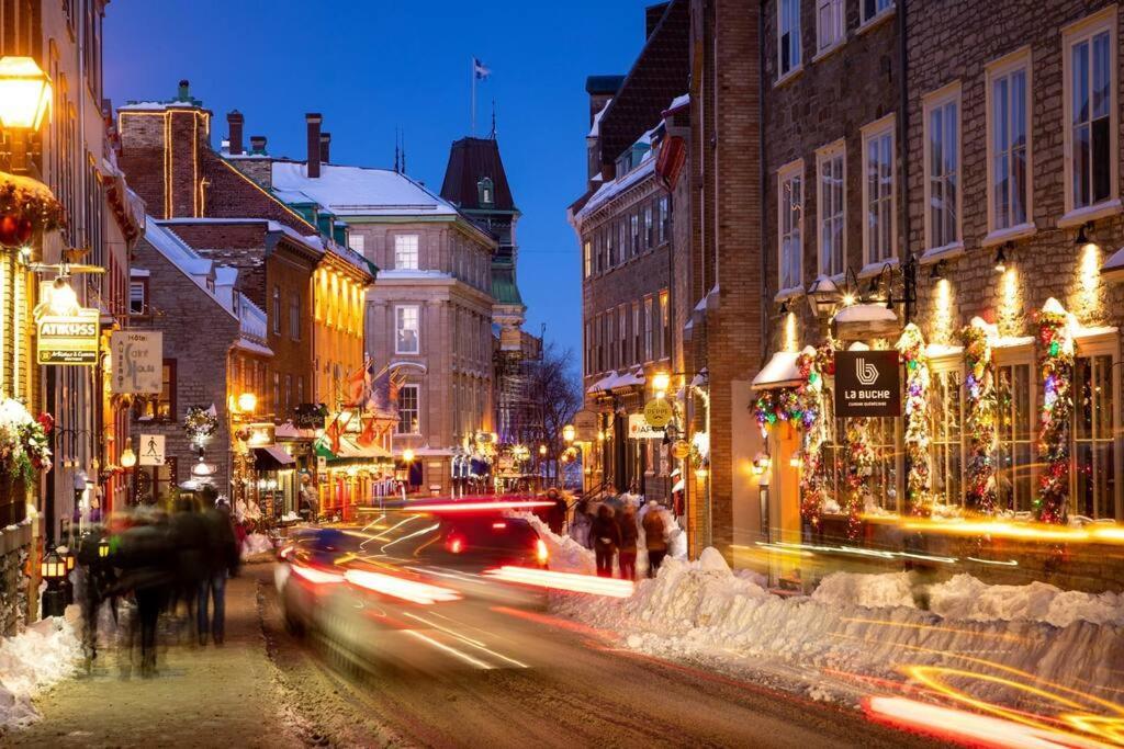 Penthouse With Free Indoor Parking Downtown Apartment Quebec City Luaran gambar