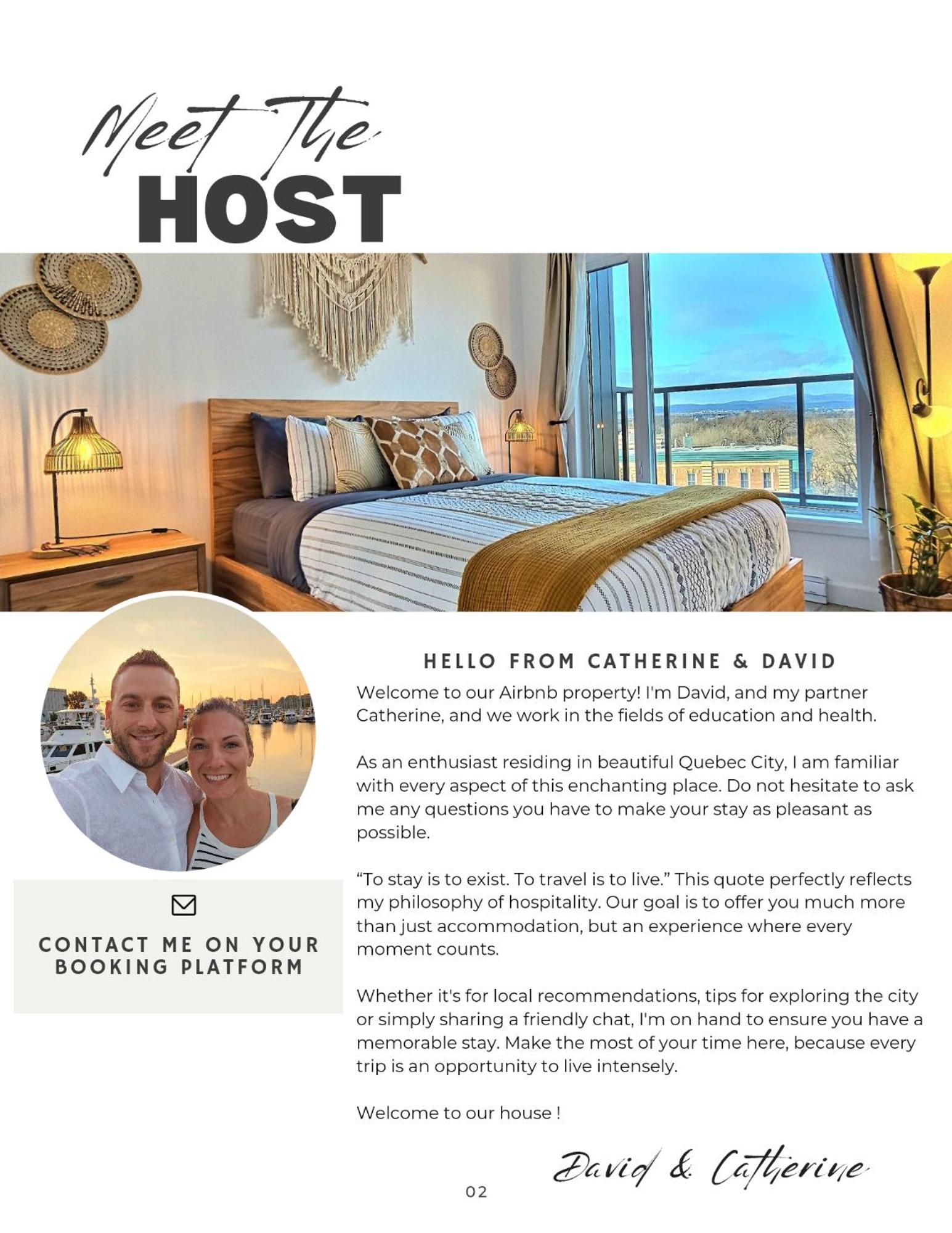 Penthouse With Free Indoor Parking Downtown Apartment Quebec City Luaran gambar